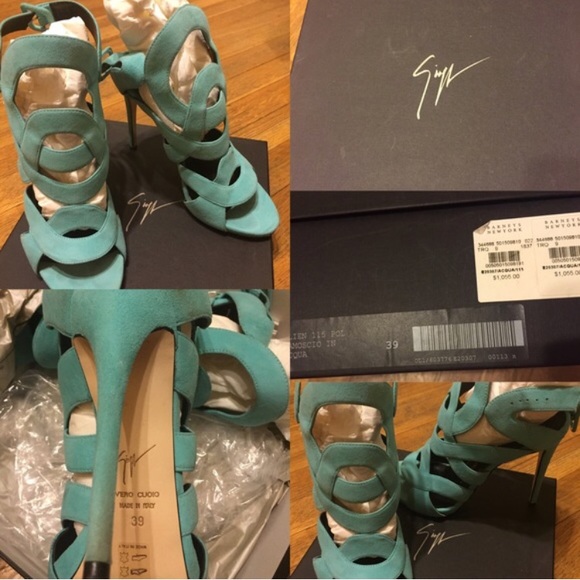 Authentic Giuseppe Zanotti suede heels! - Picture 4 of 4
